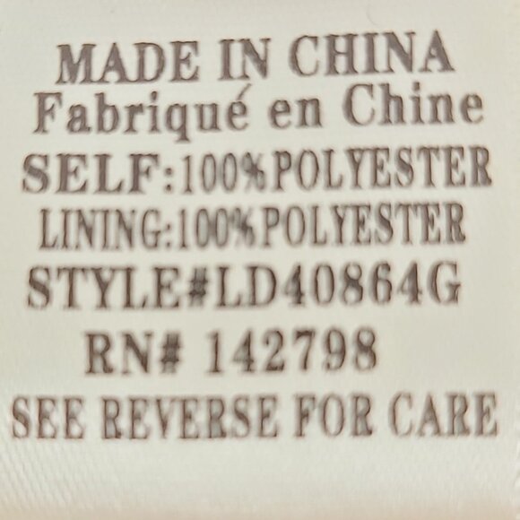 ✨ Loveriche Gold & Black Sequin Geometric Mini Dress • Women’s M • NYE • Gatsby - Picture 12 of 12